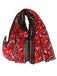 Vintage Christmas Cartoon Printed Silk Scarf - vintage fashion, retro style