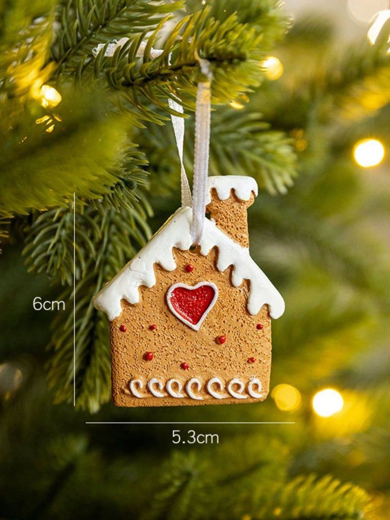 Vintage Christmas Gingerbread Man Ornaments - vintage fashion, retro style
