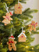 Vintage Christmas Gingerbread Man Ornaments - vintage fashion, retro style
