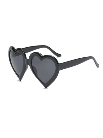 Vintage Curved Heart Frame Sunglasses - vintage fashion, retro style
