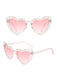 Vintage Curved Heart Frame Sunglasses — 1950s vintage charm for her modern wardrobe