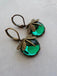 She adds this Vintage Dragonfly Gemstone Earrings and suddenly it's 1950s perfection
