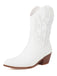 Vintage Embroidered Chunky Heel Cowboy Boots: timeless 1950s elegance she makes her own