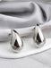 Vintage Glossy Teardrop-Shaped Earrings — the 1950s finishing touch that makes her outfit sing