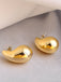 Vintage Glossy Teardrop-Shaped Earrings, vintage fashion, retro style - perfect for women who love vintage and retro fashion