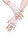 Vintage Lace Fingerless Gloves — 1950s elegance in the palm of her hand