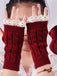 Vintage Lace Patchwork Twisted Knit Fingerless Gloves - vintage fashion, retro style