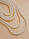 This Vintage Layered Pearl Statement Necklace carries 1950s stories waiting to be told