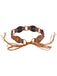 Vintage Metal Buckle Lace-Up Leather Belt - vintage fashion, retro style