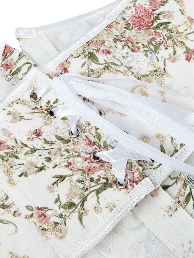 Vintage Palace Floral Hook Girdle Belt - vintage fashion, retro style
