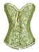 Vintage Palace Print Lace-Up Corset — because 1950s glamour starts underneath
