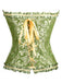 Vintage Palace Print LaceUp Corset | vintage corset, retro shapewear