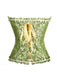 Vintage Palace Print Lace-Up Corset: 1950s allure for the woman who knows her power