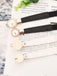 Vintage Pearl Buckle Thin Belt - vintage fashion, retro style