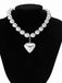 Vintage Heart Pendant Necklace — the 1950s finishing touch that makes her outfit sing