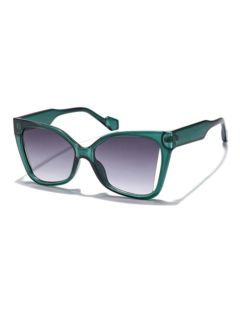 This Vintage Plastic Square Frame Sunglasses whispers 1950s secrets to those who notice