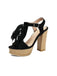 Vintage Pointed Toe Ankle Strap Heels