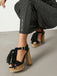 Vintage Pointed Toe Ankle Strap Heels 3