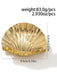 Vintage Shell Shape Metal Hair Clutch - vintage fashion, retro style