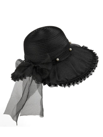Vintage Sun Beach Wide Brim Straw Hats - vintage fashion, retro style