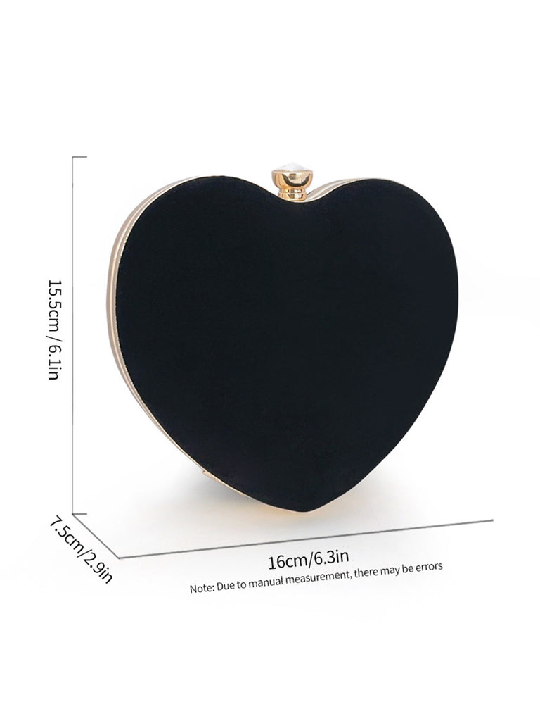 Vintage Velvet Heart Handle Bag - vintage fashion, retro style