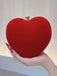 Vintage Velvet Heart Handle Bag - vintage fashion, retro style