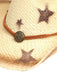 Vintage Wide Brim Star Cowgirl Sun Hat - vintage fashion, retro style