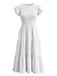 White 1940s Dress Dress