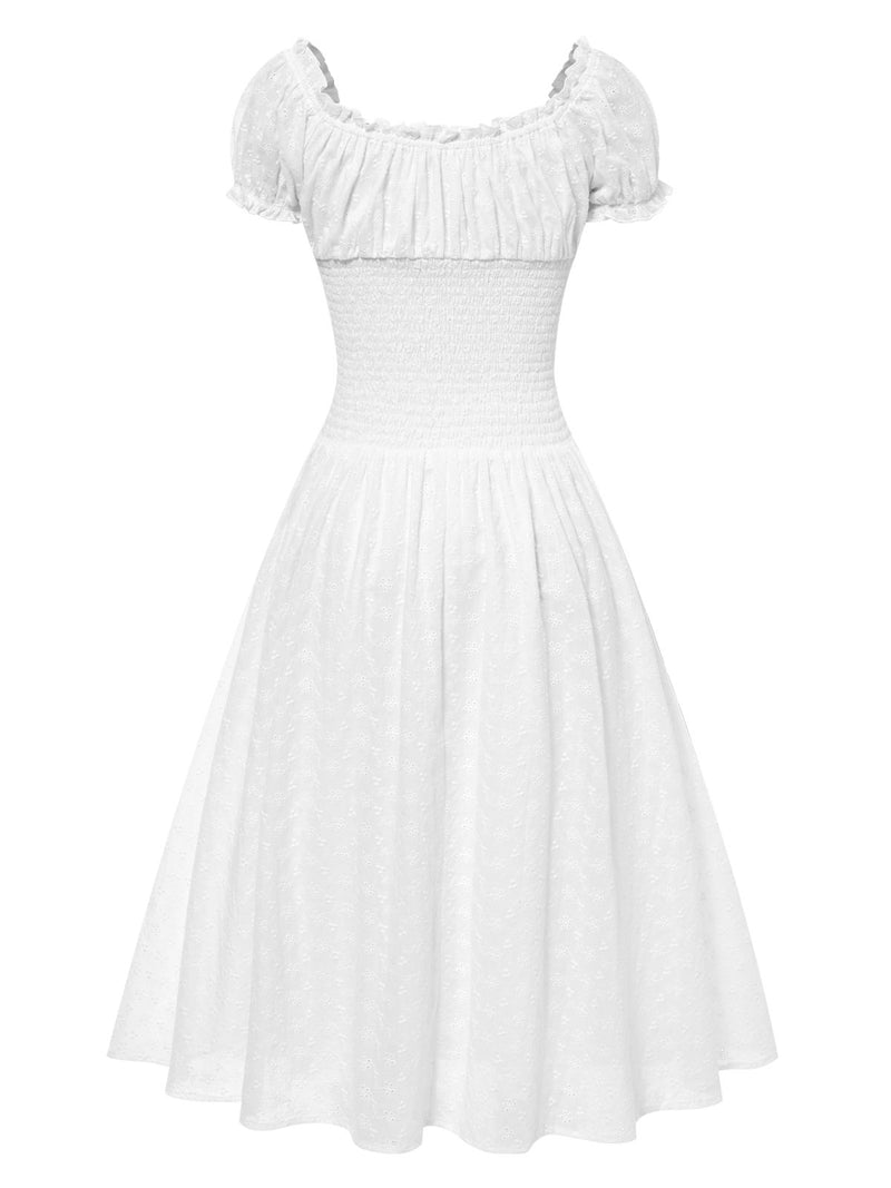 knee length dresses for ladies Gilana Lace Dress – Retrofete