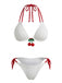 White 1950s Bikini Set 3