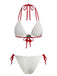 White 1950s Bikini Set 5