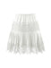 White Lace Skirts