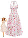 Pink 1950s Vintage Retro Dress