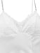 White 1950s Satin Lace Rhinestone Split Maxi Nightgown, vintage fashion, retro style - perfect for women who love vintage and retro fashion