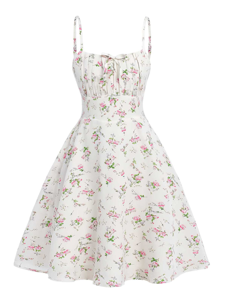 1950's a line dress Ariel Dress - 1950s A-line Vintage Dress Custom Made