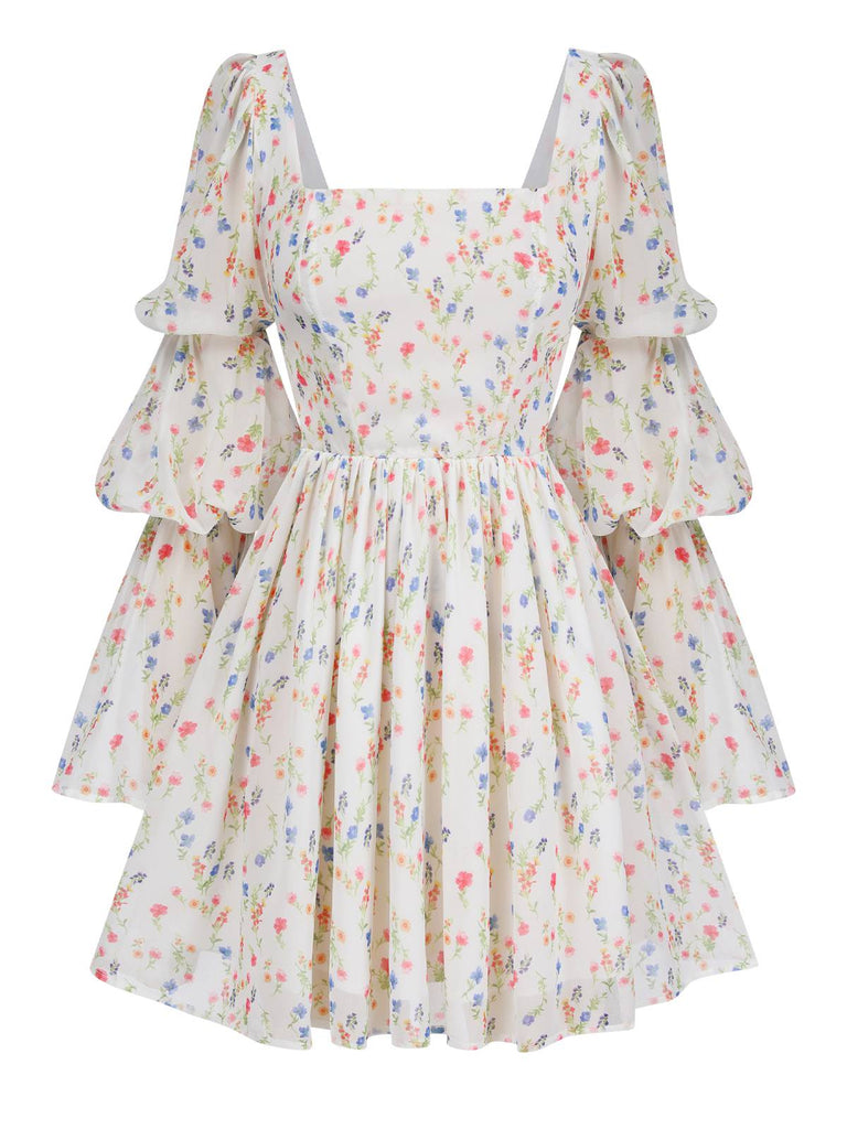 fancy retro dress 1950s Retro Vintage Rockabilly Knee Length Dress Swing Dress Flare Dress Normal Polka dots Fit & Flare Swing V Neck Fancy Dress Women's Carnival New Year Masquerade Daily Wear Tea Party Retro