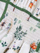 White 1950s Vintage Retro Top 4