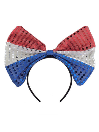 White Independence Day Celebration Headband