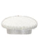 White Rhinestone Letter Party Big Cap Hat - vintage fashion, retro style, pure white