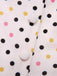 Yellow 1950s Polka Dots Button Dress, vintage dress, retro fashion, rockabilly, pin-up fashion - perfect for women who love vintage and retro fashion