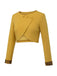 Yellow 1950s Solid Button Short Coat, vintage coat, retro outerwear - perfect for women who love vintage and retro fashion