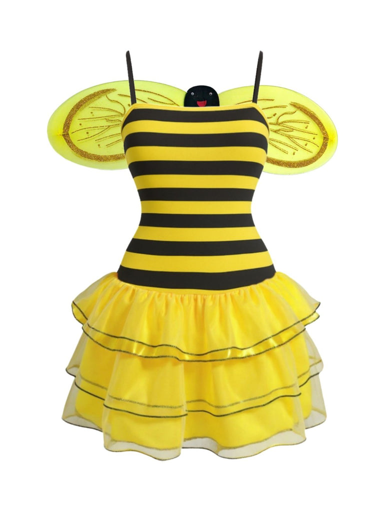 bumble bee fancy dress ladies Amazon.com: Women's Halloween Bee Costume Cute Striped Tube Top Dress with Wings Outfits Bumble Bee Themed Party Fancy Dress (C-Yellow, S) : Clothing, Shoes & Jewelry