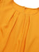 Yellow 1960s Hollow A-Line Solid Dress — the kind of 1960s dress that makes strangers smile