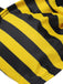 Yellow & Black 1970s Striped Bow Halter Swimsuit, vintage swimsuit, pin-up swimwear - perfect for women who love vintage and retro fashion