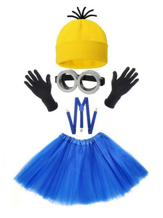 Blue Minions Character Hat Accessory Set
