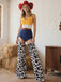 [Pre-Sale] 1980s V-Neck Cowgirl Cut-Out Belted Jumpsuit