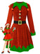 [Pre-Sale] Red 1940s Christmas Elf Dress