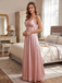 Pink 1930s Lace Satin Solid Nightgown