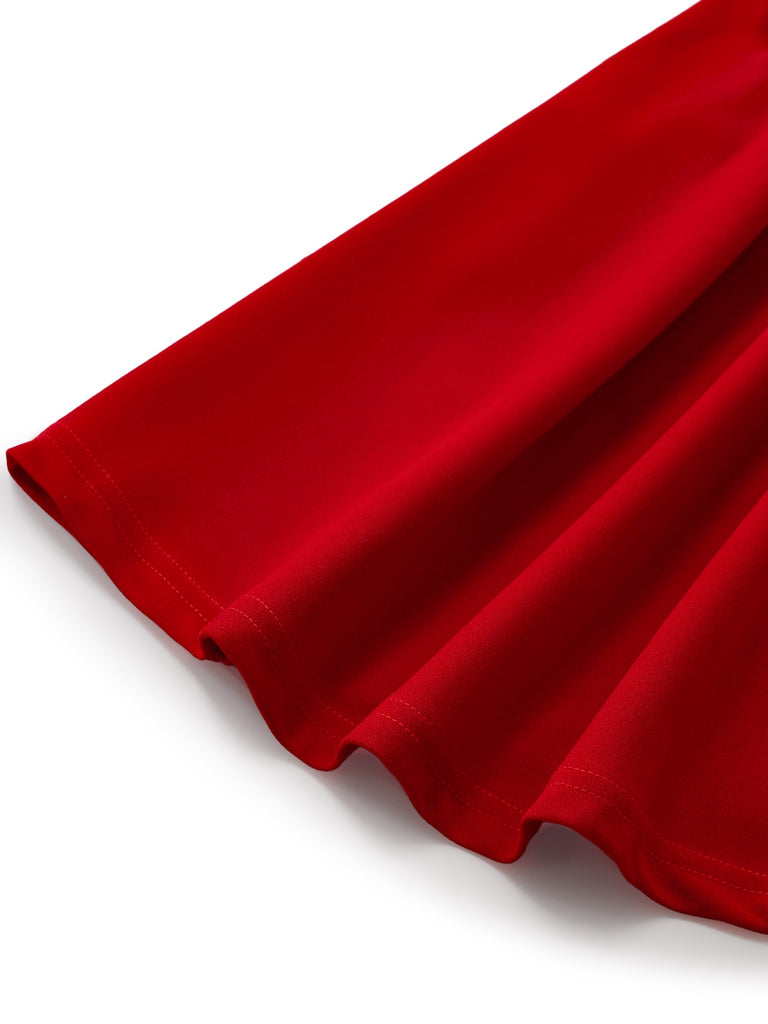 Close-up of a red fabric texture on a white background