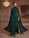 [Pre-Sale] 1930s Satin Long Sleeve Ruffled Hem Ruched Jumpsuit